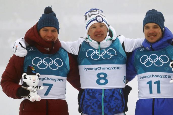 Kebanggaan negara: Pemain ski Rusia memenangkan delapan medali Olimpiade